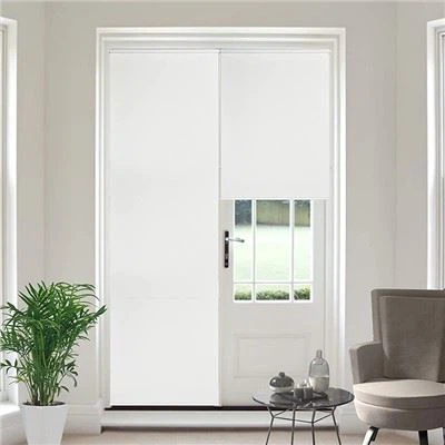 Roller Shades Over Sliding Doors